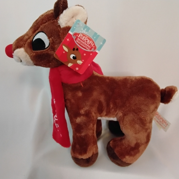 Vintage Dan Dee Rudolph Clarise 10" Stuffed  Plush - Picture 3 of 10